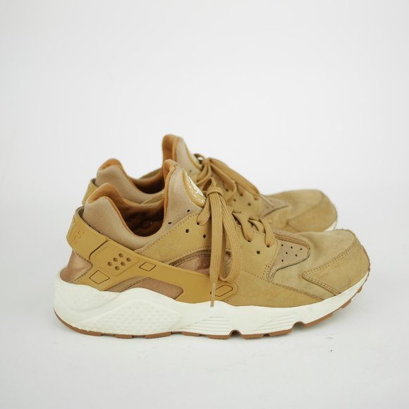 NIKE AIR HUARACHE Men\'s 11 Brown tan running sneakers training athletic shoes main image 9